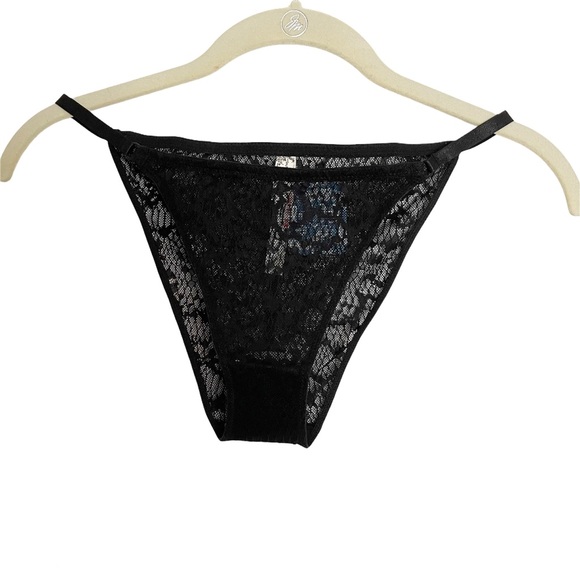 Free People Tameeka Black Lace High Waisted Undies - Picture 6 of 6